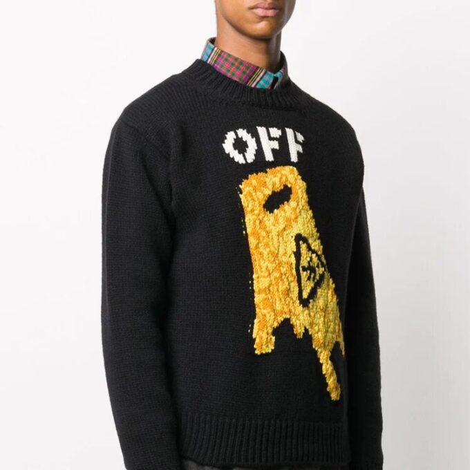 FW20 Genser for menn Svart/Gul
