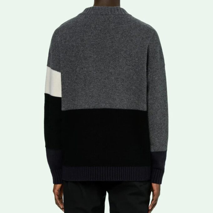 FW20-genser med logotrykk for menn, grå