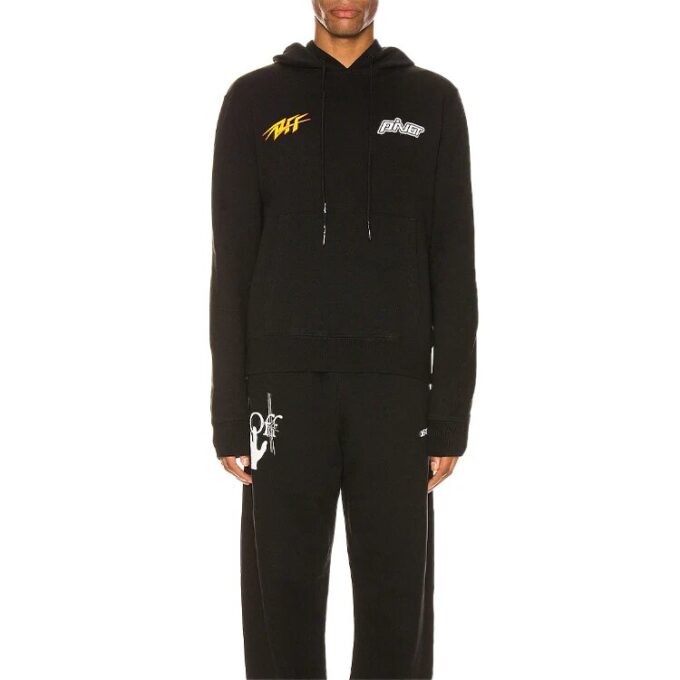 FW20 Herre Thunder Letter Slim Logo-genser