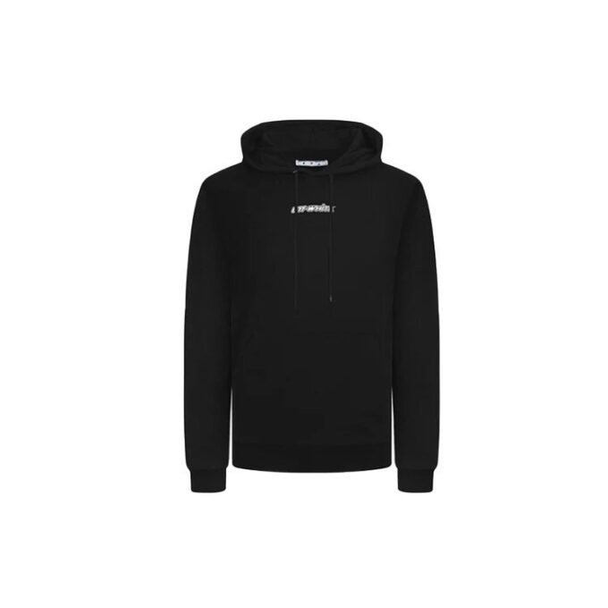 FW20 Hettegenser med Arrows-trykk for menn, svart