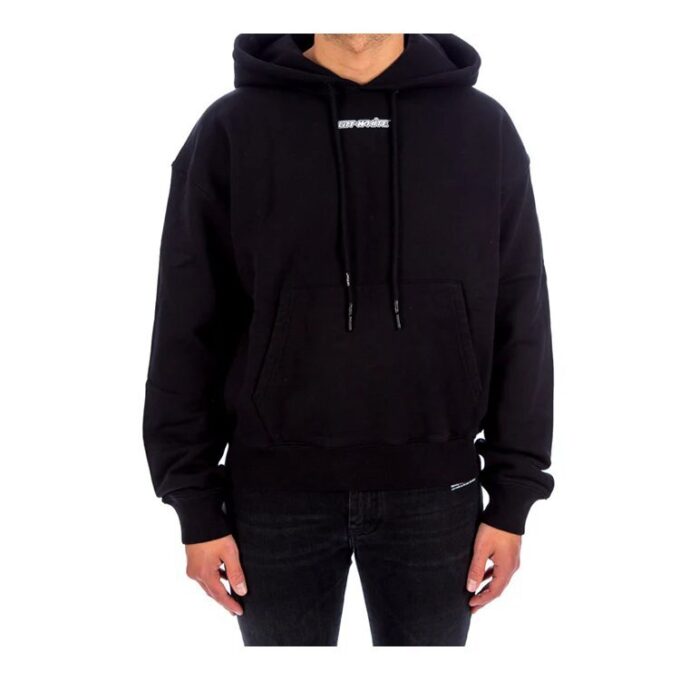FW20 Hettegenser med Arrows-trykk for menn, svart