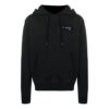 FW20 Hettegenser med trykt logo for menn, svart