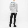 FW20 Håndmalt logo-trykk Pullover Menn Grå