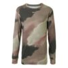 FW20 Langermet herre-T-skjorte med Arrows-print i kamuflasje, grønn
