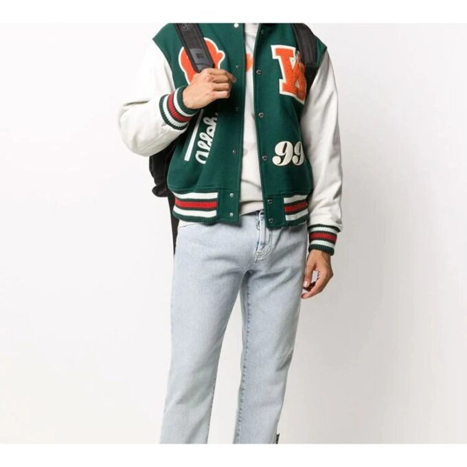 Fw20 Logo-lapper Varsity-jakke