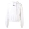 FW20 Logo-trykk hettegenser for menn, hvit