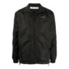FW20 Logo-trykkjakke for menn, svart