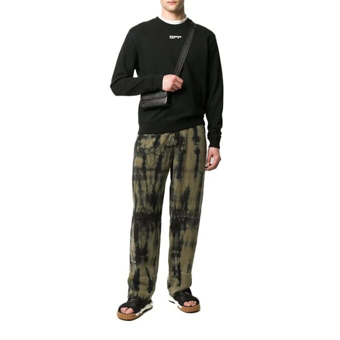 FW20 Masked Face Arrow-gensere «Svart Hvit»