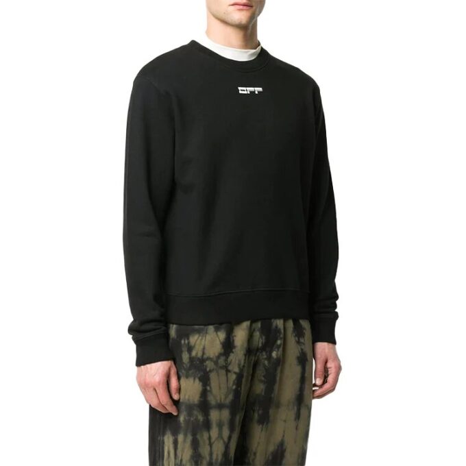 FW20 Masked Face Arrow-gensere «Svart Hvit»