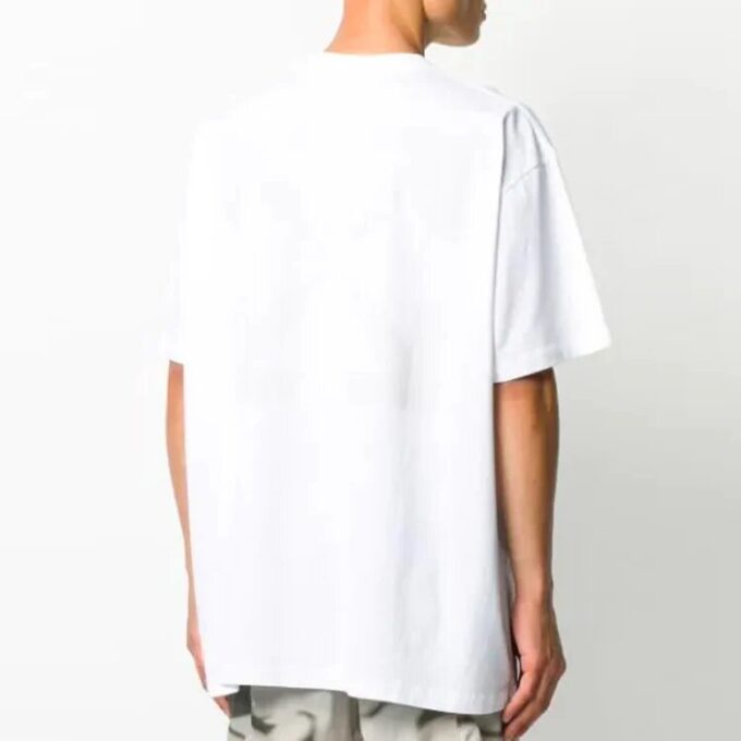 FW20 Mona Lisa Applique Tee for menn, hvit