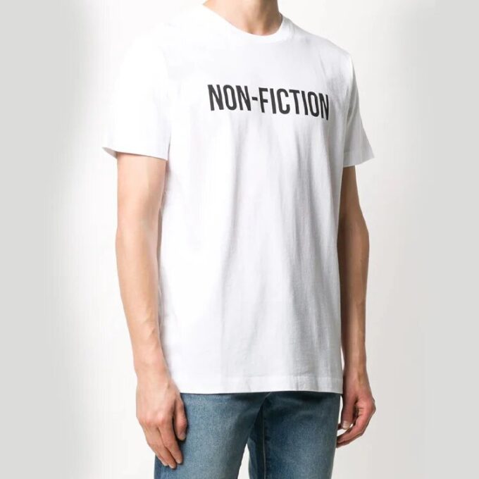 FW20 Non-Fiction Printed Men Hvit