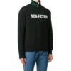 FW20 Non-Fiction-trykk, pullover for menn, svart