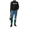FW20 Non-Fiction-trykk, pullover for menn, svart