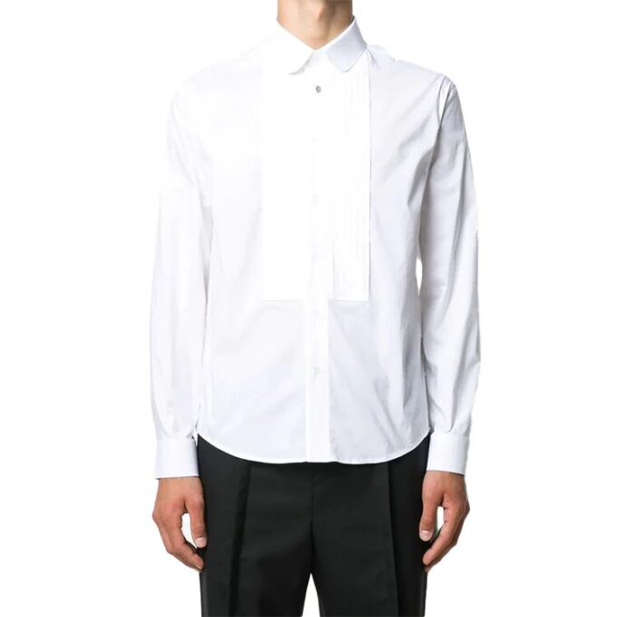 Fw20 Now Print Tuxedo Langermet Skjorte