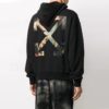 FW20 Painting Arrow hettegenser for menn, svart