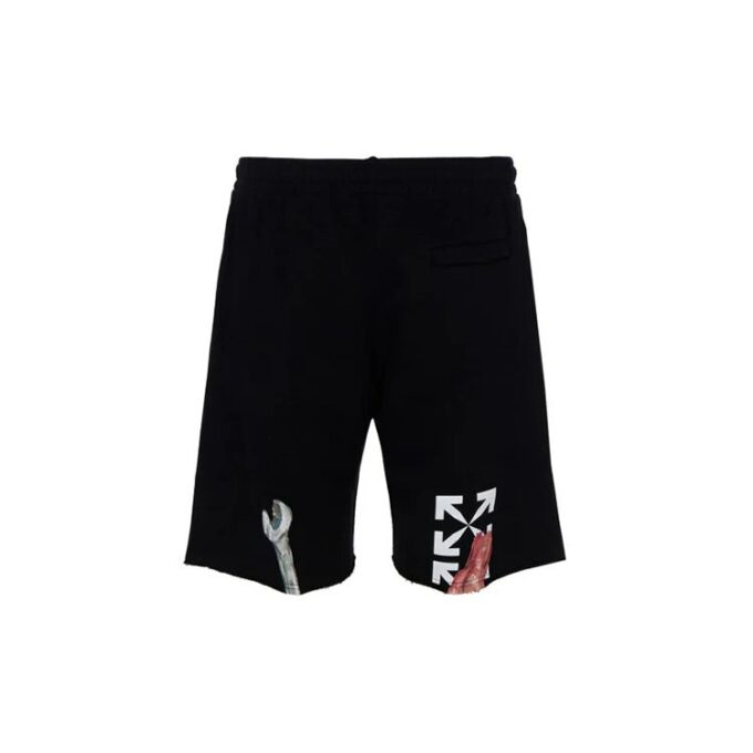 FW20 Pascal Applique Casual ShortsHerre Svart
