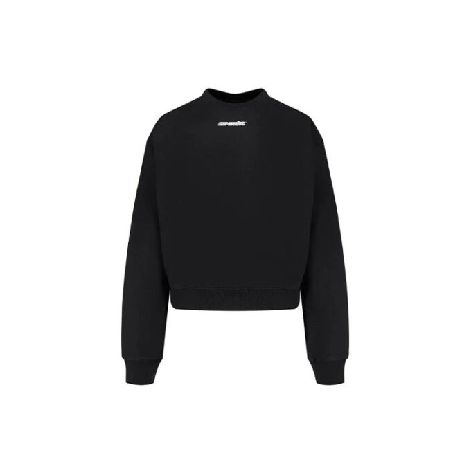 FW20 Pullover med Arrows-trykk for menn, svart