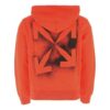FW20 Stencil hettegenser for menn, oransje