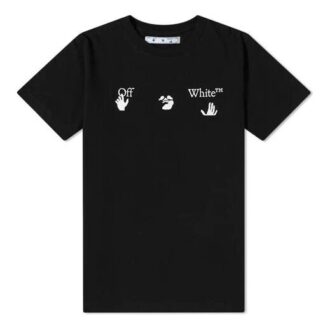 FW20 T-skjorte med logo-trykk, rund hals og korte ermer