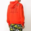 FW20 Trellis løs hettegenser for menn, oransje