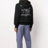 FW20 Trellis Worker hettegenser for menn, svart