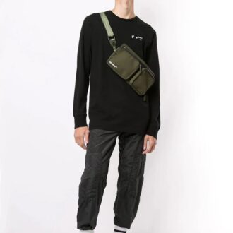 FW20 Trykk Langermet Herre Svart