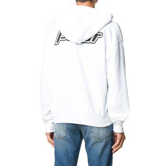 FW20-trykkgenser for menn, hvit