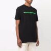 FW21 Alfabet-trykkmønster, kort ermet, standardversjon, svart