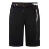 FW21 Alfabetbelte-design, uformelle Shorts, svart
