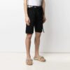 FW21 Alfabetbelte-design, uformelle Shorts, svart