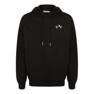 FW21 Alfabetblomst vanlig versjon unisex svart