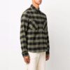 FW21 Arrow flanellskjorte med rutemønster, lange ermer, løs passform, gul