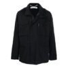 FW21 Arrows Logo Cargo Pocket ensfarget langermet jakke vanlig versjon svart