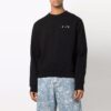 FW21 Arrows-mønster Rundhalset Pullover-versjon Svart