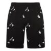 FW21 bomullsShorts med fullt alfabet-trykk, casual versjon, svart