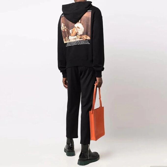FW21 Caravaggio-maleri ensfarget vanlig versjon svart