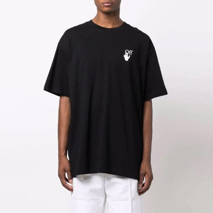FW21 Caravaggio-maleri kortærmet løs passform svart