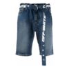 FW21 Denim Casual Shorts Slim Fit-versjon Blå