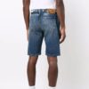 FW21 Denim Casual Shorts Slim Fit-versjon Blå