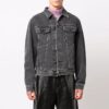 FW21 Denimjakke Slim Fit-versjon Grå