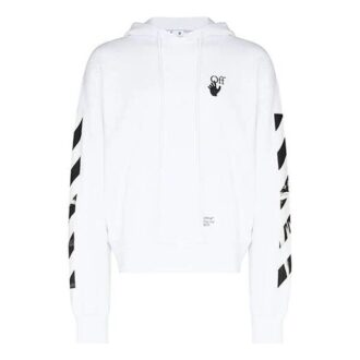 FW21 hettegenser med lange ermer, hvit
