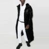 FW21 hettegenser med lange ermer, hvit