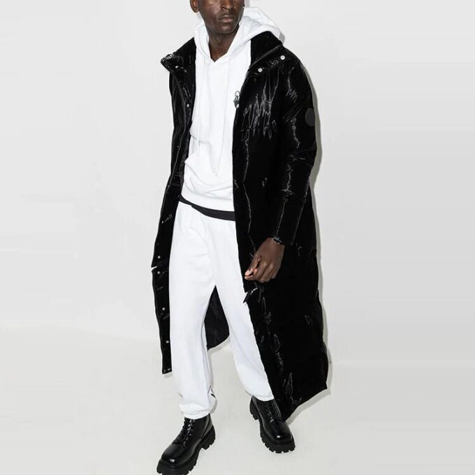 FW21 hettegenser med lange ermer, hvit