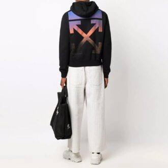 FW21 Langermet versjon med Arrows-mønster, svart