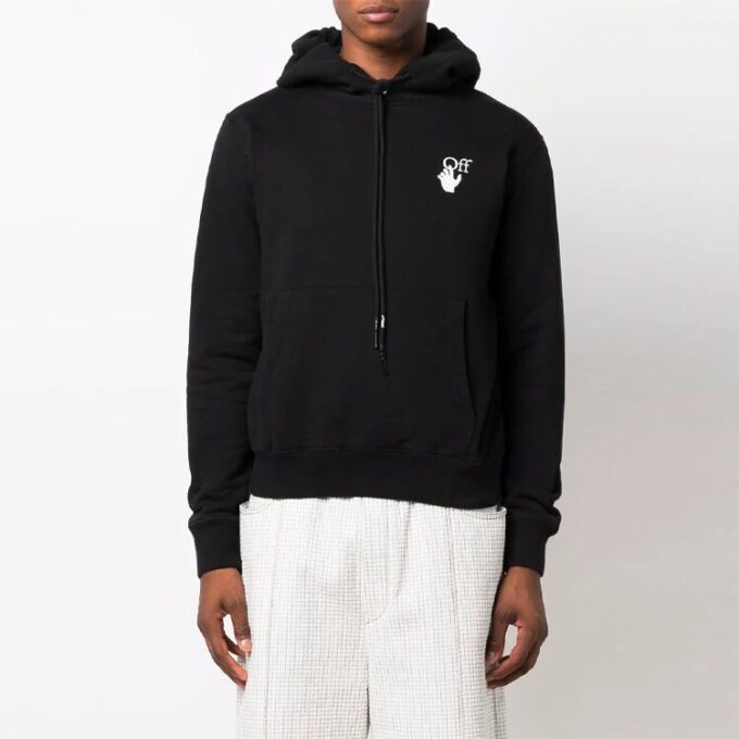 FW21 Langermet versjon med Arrows-mønster, svart