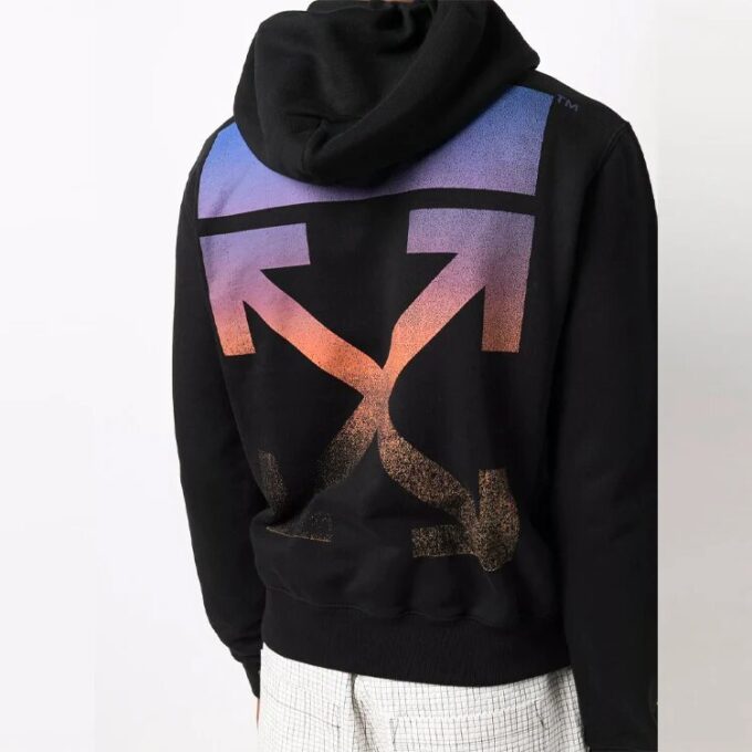FW21 Langermet versjon med Arrows-mønster, svart