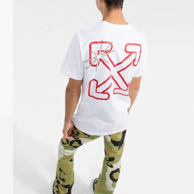 FW21 Logo Alphabet kortærmet vanlig versjon hvit