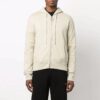 FW21 Logo Arrow Zipper Vanlig versjon Beige
