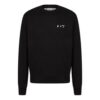 FW21 Logo Bomull Rundhals Langermet Versjon Svart
