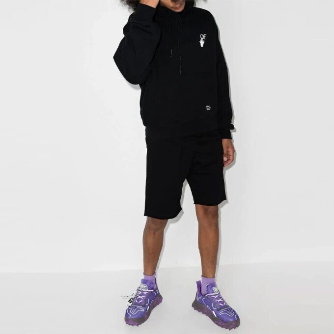 FW21 Logo-bukser Sportsshorts Vanlig versjon Svart